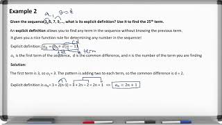 Algebra 2 Lesson 14 Arithmetic Sequences and Series [upl. by Nomelc]