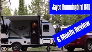 Review of our 2017 Jayco Hummingbird 16FD after 6 Months [upl. by Dyrrej]