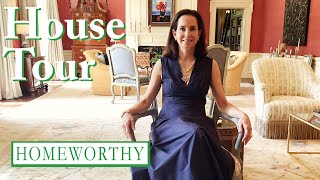 HOUSE TOUR  Inside a Gorgeous Houston Home with Pool and Gardens [upl. by Fatima422]