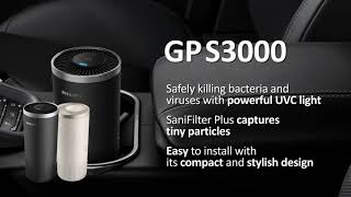 PHILIPS Car Air Purifier GoPure Style 3601  3602 [upl. by Seroled]