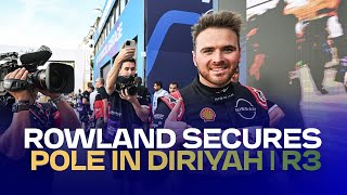 Oliver Rowlands Pole Lap  Diriyah EPrix [upl. by Adirf]