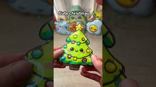 Cute christmas tree 🎄 squishy diy papersquishy papercraft crafts christmas [upl. by Ati]