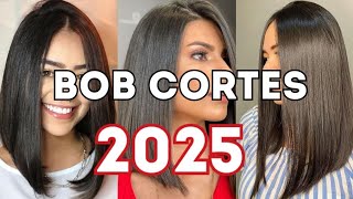 50 BOB CORTOS 2025 💥✂️ CORTES NUEVOS ESTILOS medios BOB 2025 [upl. by Timi]