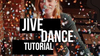 Jive dance tutorial  double cuddle  dance for beginners dancetutorial [upl. by Amol821]