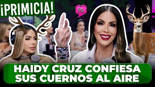 ¡PRIMICIA HAIDY CRUZ CONFIESA SUS CUERNOS AL AIRE Y SANDRA SE IDENTIFICA CON ELLA [upl. by Novhaj]