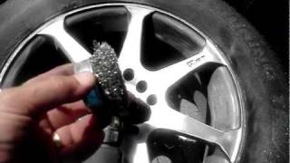 quotHow to Paint rims with Rustoleumquot wheel paint part 1 [upl. by Wolk]