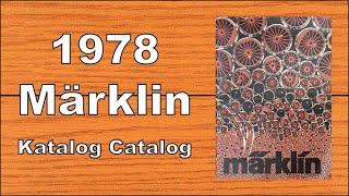 Märklin Katalog 1978 Catalog [upl. by Allisan875]