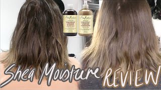 SHEA MOISTURE JAMAICAN BLACK CASTOR OIL  REVIEW [upl. by Eislehc]