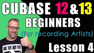 Cubase 12 amp 13 Beginner Tutorial Lesson 4  Virtual Synth amp Easy Chords Cub13 Updated [upl. by Rochell]