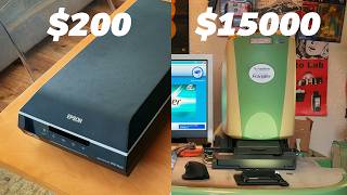 200 Film Scanner VS 15000 Film Scanner Comparison [upl. by Gusella]