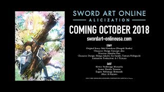 Sword Art Online Alicization Teaser 2 [upl. by Anyale]