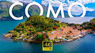 Milan amp Lake Como Italy 🇮🇹 in 4K Ultra HD  Drone Video [upl. by Diahann]