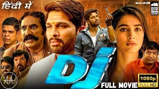 DJ Duvvada Jagannadham  Full Movie  Hindi Dubbed  Allu Arjun Pooja Hegde Rao Ramesh [upl. by Asinet]