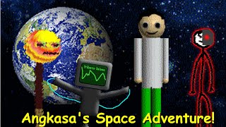 Angkasas Space Adventure  Baldis Basics Mod [upl. by Collen263]