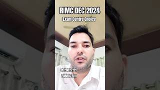 RIMC Dec 2024 Exam Centre Choice RIMC Entrance Exam Dec 2024Join Now 9528827121RIMC Exam Prepare [upl. by Jeffries]