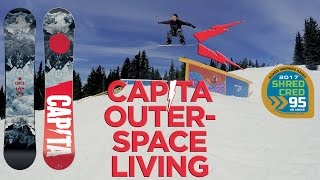 CAPiTA Outerspace Living Review  2017 CAPiTA Outerspace Living Snowboard Review [upl. by Trueblood]