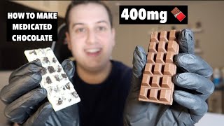 Medicated Chocolate Bars  Easiest Edible Recipes [upl. by Lauhsoj]