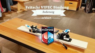 Fritschi Vipec  Bedienung der Bindung [upl. by Ahsiram]