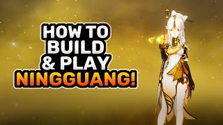 Ningguang Build Guide  The Best DPS ArtifactsWeapons  Tips amp Animation Cancels  Genshin Impact [upl. by Atsahs185]