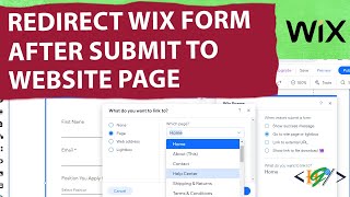 How to Redirect Wix Form After Form Submission to Page  Internal URL in Wix Website [upl. by Kcirdlek]