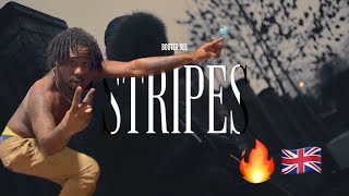 Booter Bee  Stripes Official Music Video NAH HE 🔪 10 PEOPLE WTF 😳🔥🇬🇧 Reaction [upl. by Leipzig]