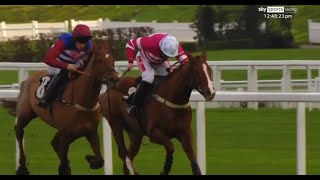 Triumph horse Tritonic impresses on hurdling debut at Ascot [upl. by Trilbee85]