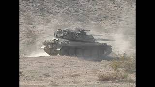 Japan in California Type 74 battle tank Fort Irwin NTC January 2014 [upl. by Anoval]