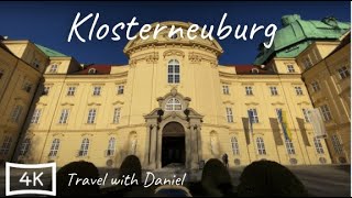 WALK 4K  Klosterneuburg Monastery ASMR near Vienna Austria 🇦🇹 [upl. by Divan]