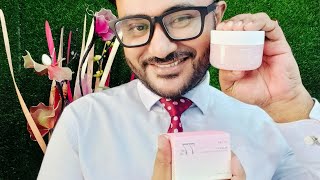 Anua peach 77 niacin enriched cream  Honest Review  Brightening  Anti Aging [upl. by Ebehp788]