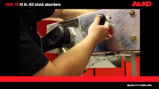 HOW TO fit ALKO shock absorbers [upl. by Ume38]