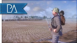 INTENSE WW1 DESERT BATTLE  The Great War Total War Mod Gameplay [upl. by Yeoj]