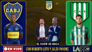 BOCA JUNIORS vs BANFIELD EN VIVO con ROBERTO LETO desde La BOMBONERA  Relato EMOCIONANTE [upl. by Nierman]