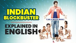 The worlds 1 Sperm Donor cant have his own baby  VICKY DONOR  Movie Explained in English [upl. by Alvera913]