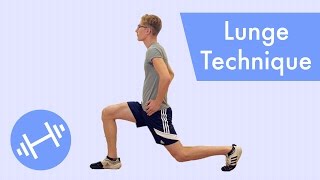 How to do the perfect LUNGE technique and common mistakes [upl. by Staw]