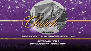 McGlothen Temple COGIC 99th Church Anniversary [upl. by Silenay641]