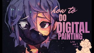 How to do digital painting [upl. by Anitrak]