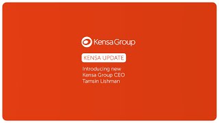 Introducing Kensas CEO Tamsin Lishman [upl. by Yttig765]