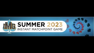 ACBL Instant Matchpoint Game 2023 Boards 21  30 [upl. by Remos]