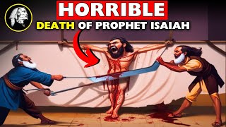 How The Prophet Isaiah Died at the Hands of King Manasseh  Bible Stories [upl. by Aihtebat]