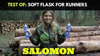 Test of  Soft flask for runners  SALOMON [upl. by Adnovad487]