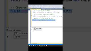 Función MIN en SQL Server sqlserver excel sql [upl. by Oicnerolf]