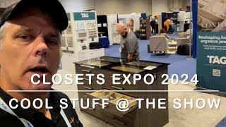 Cool Things I Saw at The 2024 Closet amp Woodworking Expo in Chicago [upl. by Ehman]