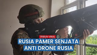 Pesawat Tak Berawak Ukraina Berhasil Ditembak Jatuh Senapan Antidrone Rusia [upl. by Biddick]