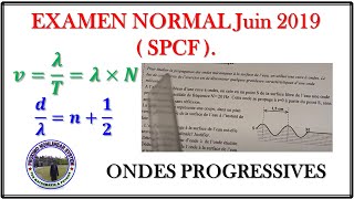 Correction de l’examen national normalisé session normale de Juin 2019 partie 1 et 2 [upl. by Abisha200]