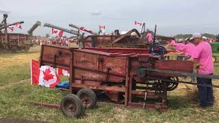 Threshing Mill World Record 2019 [upl. by Anhavas]