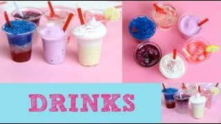 Thirsty  How To Make Mini Drinks amp Ice Cream With Resin amp Silicone  Tutorial [upl. by Mathia308]