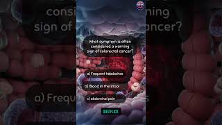 Colorectal cancer important quiz shorts [upl. by Aniretak]