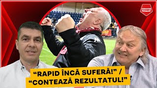 CONTRE DURE IN DIRECT Danut Lupu vs Robert Nita dupa VICTORIA Rapidului la Clinceni [upl. by Rihsab]