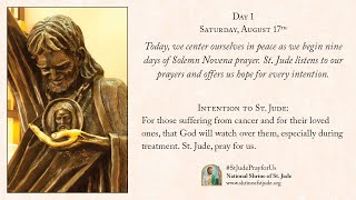 Day 1  Solemn Novena to St Jude for Healing August 2024 [upl. by Darn]