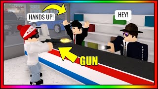 ERLC He ROBBED the Gas Station Roblox [upl. by Ailisab]